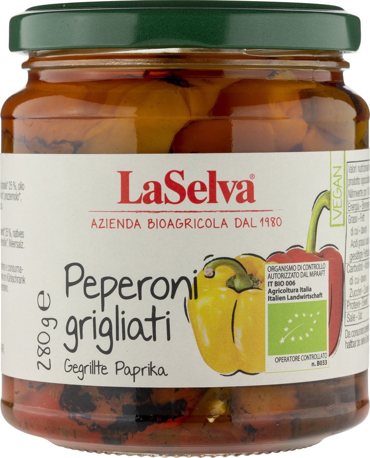 Gegrillte Paprika Bio Vegan Good-Food.blog